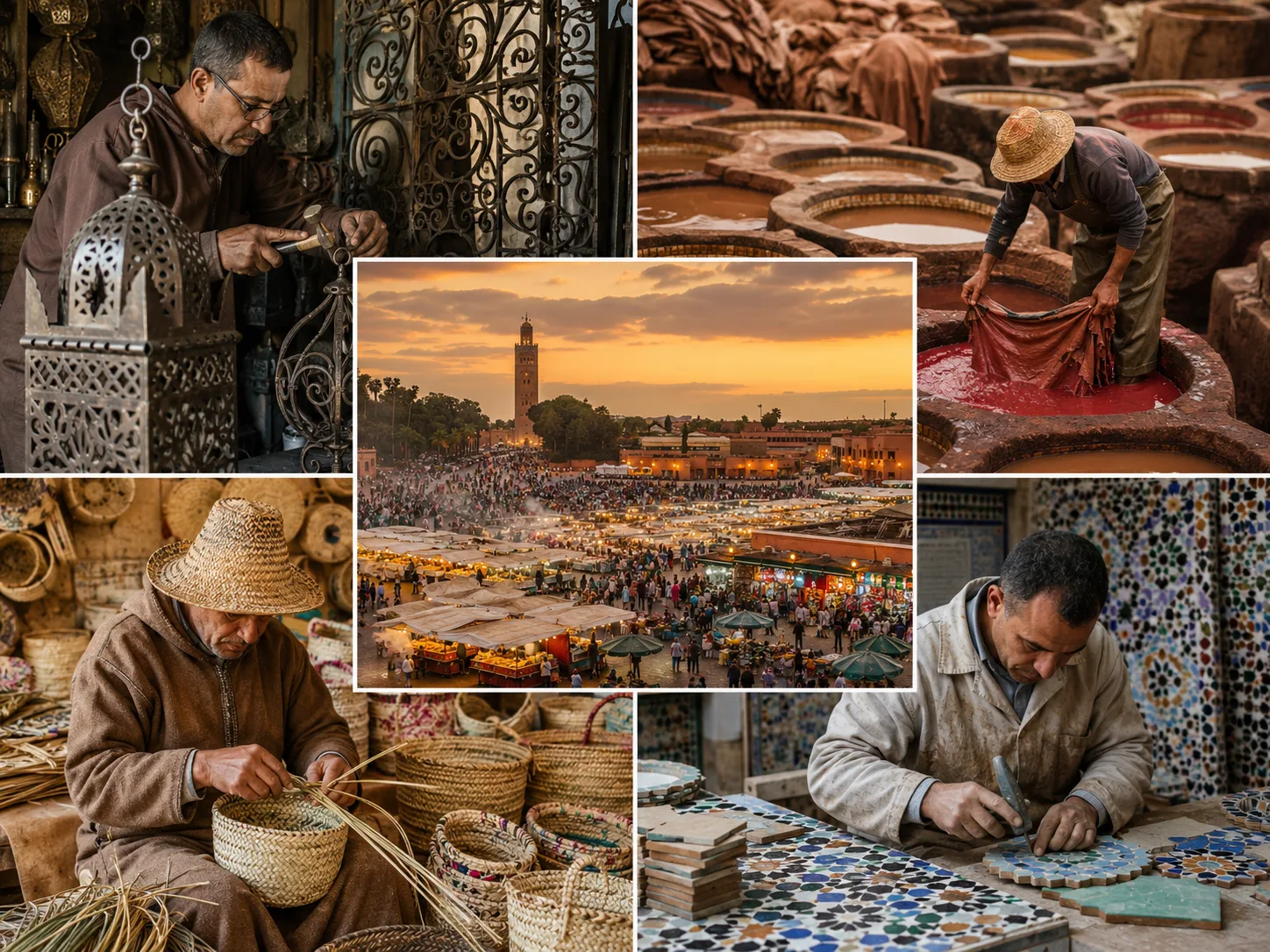 Souks & artisans, l'âme de la médina — Riad Zenaya & Spa à Marrakech