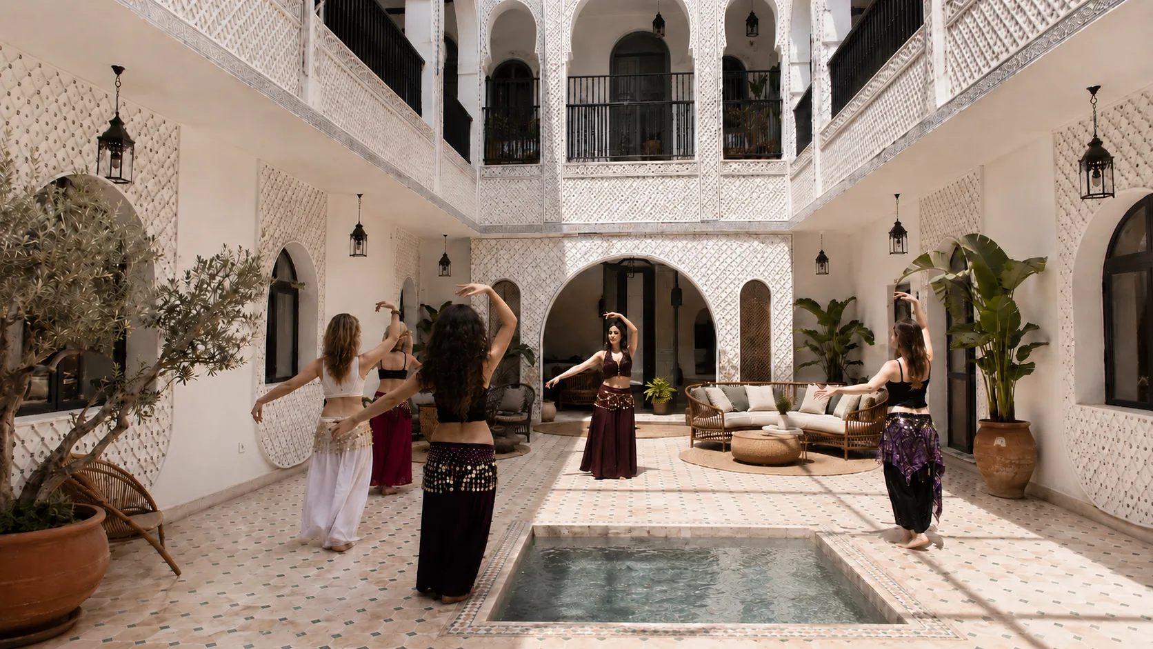 Initiation à la danse orientale — Riad Zenaya & Spa à Marrakech