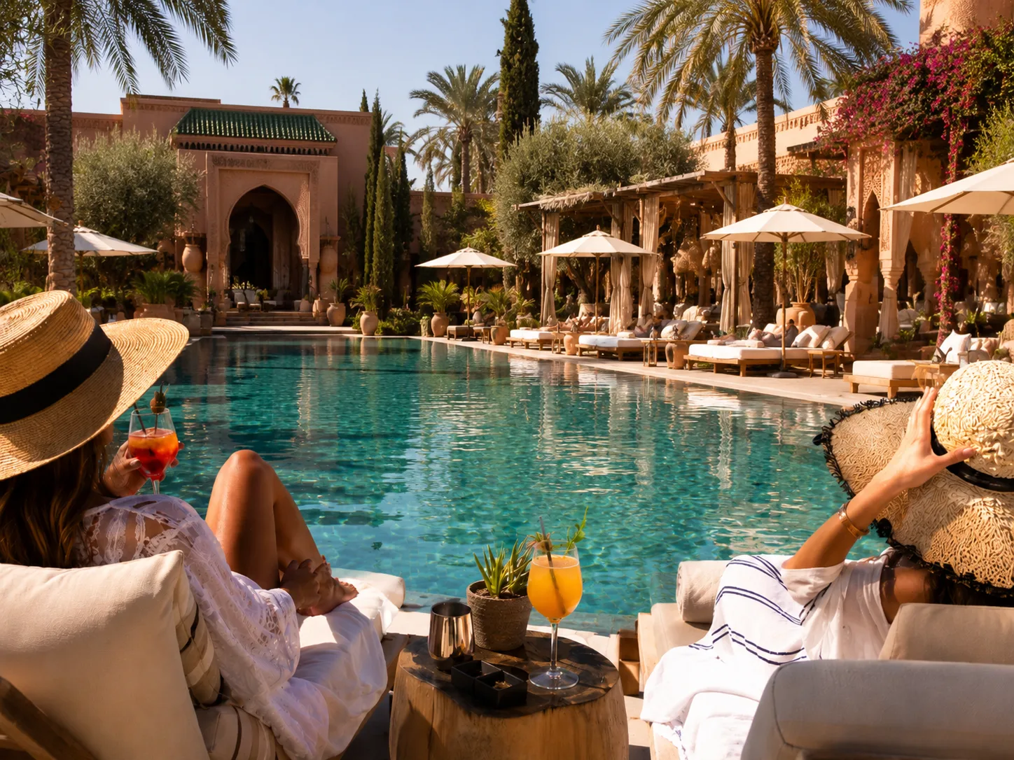 Day pass piscine & farniente — Riad Zenaya & Spa à Marrakech