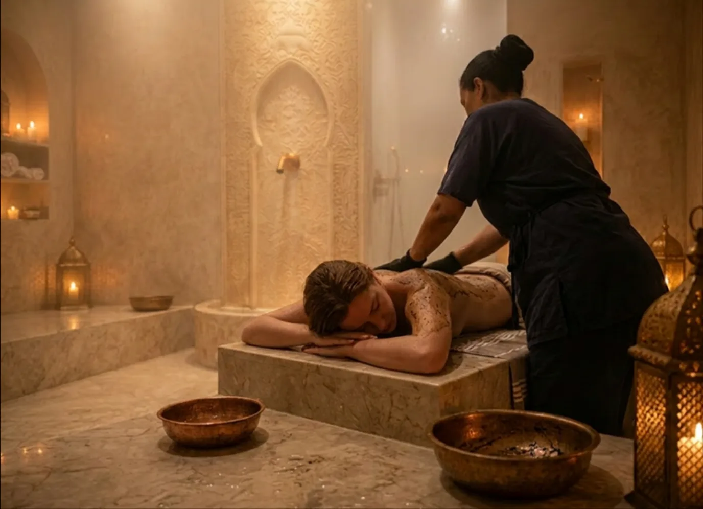 Rituel Hammam, l'art du bain marocain — Riad Zenaya & Spa à Marrakech