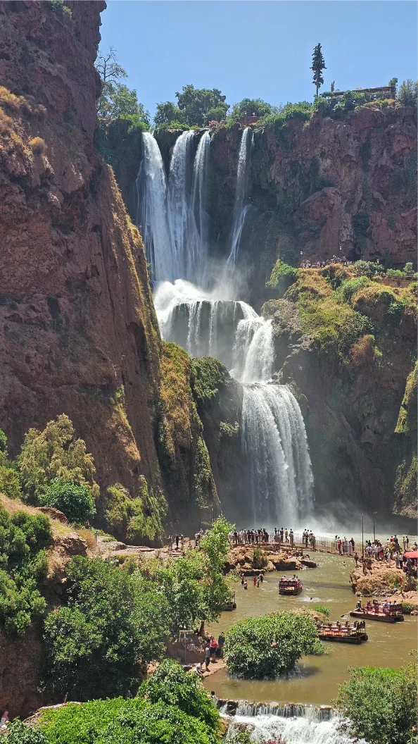 Cascades d'Ouzoud, merveille naturelle — excursion depuis Marrakech