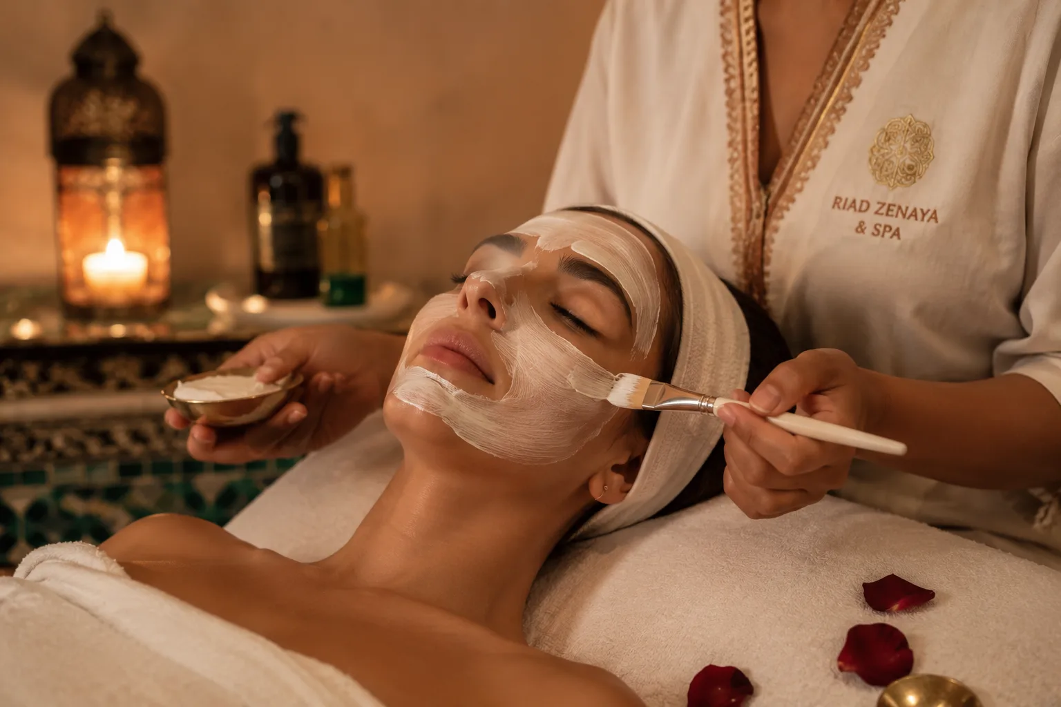 Soin du visage éclat — Riad Zenaya & Spa à Marrakech
