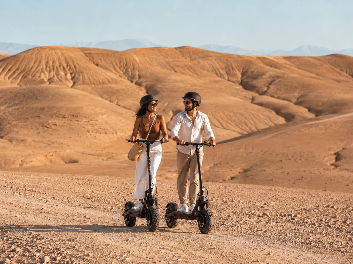 Trottinette & VTT électrique tout-terrain — Riad Zenaya & Spa à Marrakech